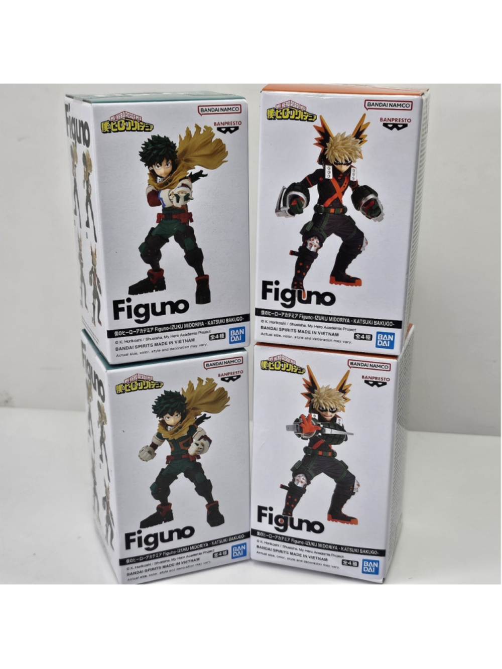 SEALED My Hero Academia Figuno Izuku Midoriya Katsuki Bakugo A B C D Banpresto
